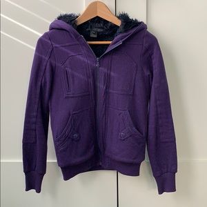 Marc by Marc Jacobs fur lined jacket